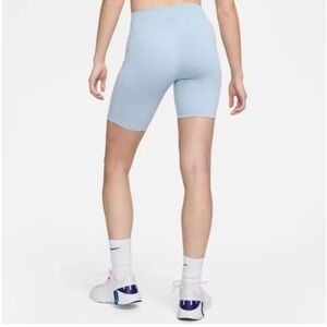 Nike Women's Light Blue Bike Shorts
